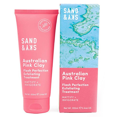 Sand & Sky Australian Pink Clay Flash Perfection Exfoliating Treatment